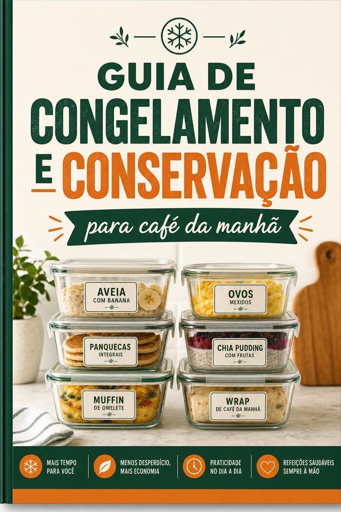 Capa do bônus Guia de Congelamento e Conservação