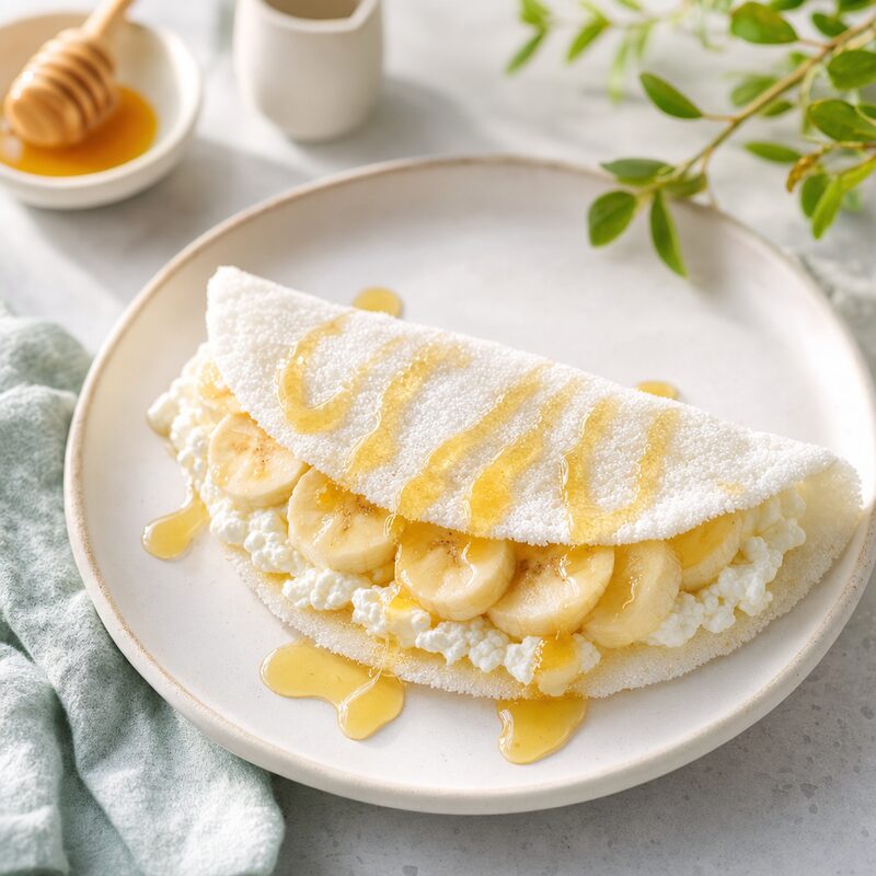 Tapioca com Banana